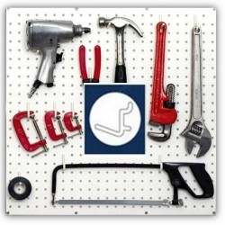 L style only flex lock peg board hooks
