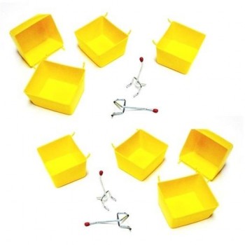 Plastic pegboard bins, peg boards display, peg board storage system