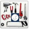 J style only flex lock pegboard hook, peg board pegs for workbenches