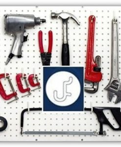 J style only flex lock pegboard hook, peg board pegs for workbenches