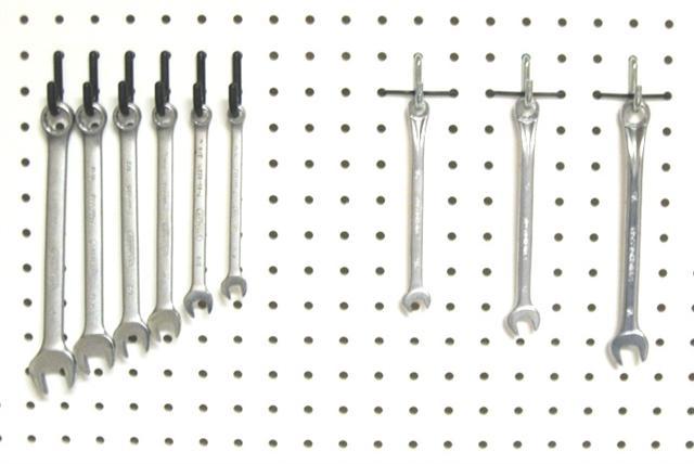 Details about   I-FKM 100PCS Metal J Hook Pegboard Wall Hooks Assortment For Board Pegs Hanging 