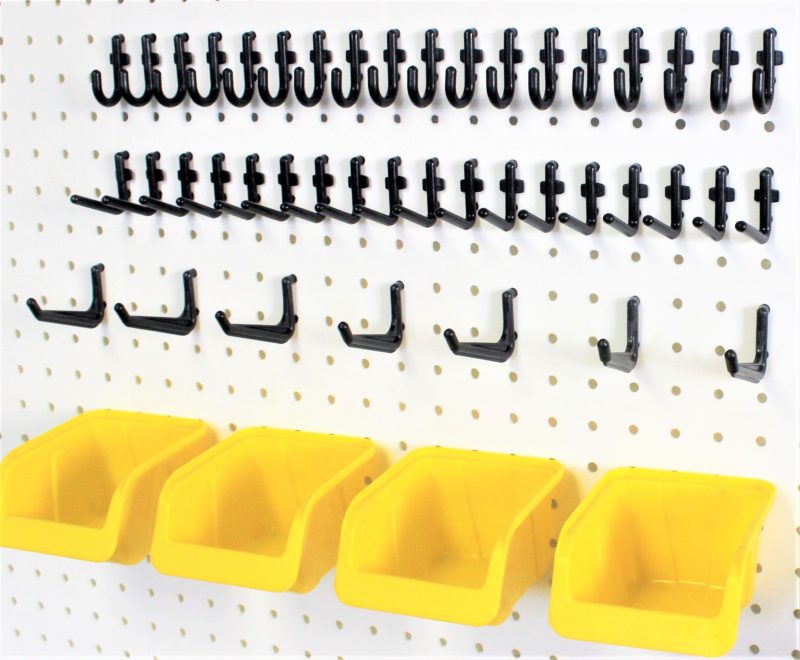 Wallpeg Store 43 Piece Pegboard Kit