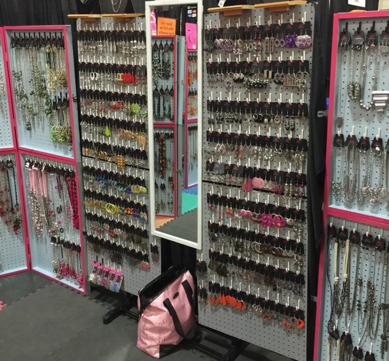 Pegboards for Jewelry Organization